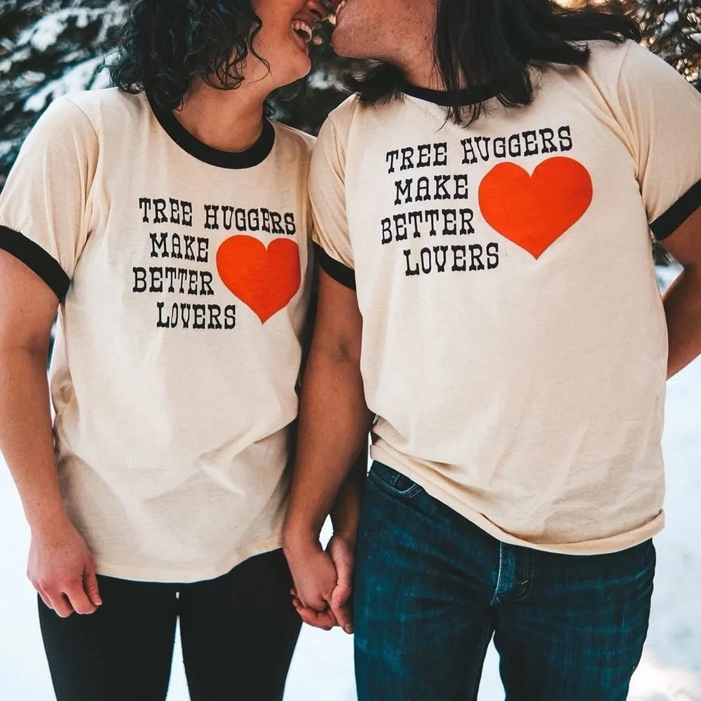 Parks Project Tree Huggers Make Better Lovers tee XS and baseball cap. Rare! - Picture 6 of 13